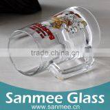 12OZ High White Printing Glass Mug, Beer Glass, Beer Glass Mug thumbnail-3