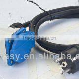 CE,S 2 Way Extension Multi Socket/exension Cord IP44