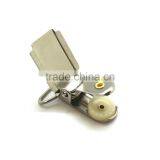 Fashion High Quality Metal Suspender Clip With Plastic Teeth Inside for Garment thumbnail-2