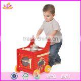 2017 New Design Grand Kids Play Set Wooden Corner Kitchen Toy W10C258 thumbnail-3