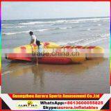 Factory Lower Price Inflatable Banana Boat for 6-8persons Water Game