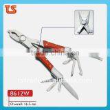 2014 New Colorful LED Stainless Steel Mini Multi Function Pocket Hand Plier Tools 8612W-3 thumbnail-1
