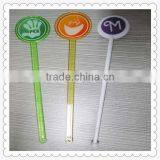 Promotion 2016 New Product Plastic Custom Cocktail Stirrer thumbnail-2