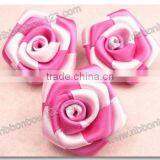 Decorative Artificial Polyester Grosgrain Ribbon Flower Decoration thumbnail-2