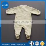 Velvet Lovely Unisex Baby Romper With Feet thumbnail-2