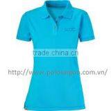 WOMEN POLO T SHIRT, SHORT SLEEVE , 100% POLYESTER thumbnail-3