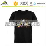 Printed logo 100% cotton rock t-shirt manufacturer
