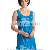 New Blue Long Sleeve Mother Dress Prom Gown thumbnail-2