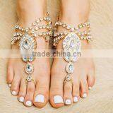 Crystal PAYAL Anklets PAIR thumbnail-1