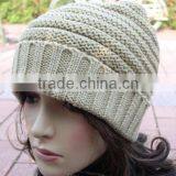 Knitted Beret Hat thumbnail-5