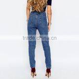 Ladies Jeans Top Design Women Embroidered Jeans Denim Hot Sale thumbnail-2