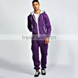 Custom Fleece Soft Zip up Hoodie Adult Onesie Plain Colour thumbnail-1