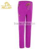 Slim Fit 100% Polar Fleece Ladies Athletic Pants thumbnail-3