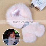 15colors Real Fox Fur Scarf 95x15cm Women Fashionable Winter Fluffy Natural Genuine Fur Scarfs Shawls Luxury Neckwarmer thumbnail-4