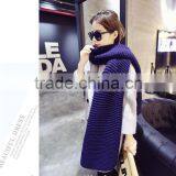200*40cm New Popular Knitting Scarf Women Neck Thicken Scarf Winter Warm Scarves thumbnail-2