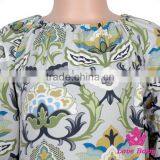 Yiwu Lovebaby New Model Girl Ruffle Bloomers Fancy Dress Printed Pattern Long Sleeve Frock Design For Baby Girl thumbnail-2