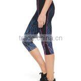 Factory Directly Cool Fashion Sports (Wear) Cheap Printed Leggings For Girls thumbnail-3