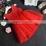 Modern Summer Lace Flower Baby Girl Birthday Vest Dress thumbnail-2