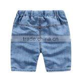 High Quality Solid Color Boys Denim Shorts thumbnail-2