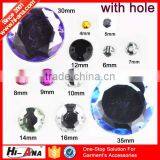 Hi-ana Rhinestone3 Rapid and Efficient Cooperation Hot Sale Sew on Acrylic Rhinestones thumbnail-1