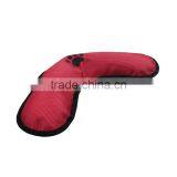 Training Chew Sound Activity Squeaky Toy Dart Red Orange Oxford Fabric Giggle Ball thumbnail-2