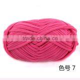 Hot Sell Chinese 100% Polyester Fancy Yarn for Hand Knitting Bag and Hat thumbnail-1