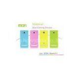 Yellow / Green Protective Customized Dow Corning Cell Phone Silicone Cases For Sony St25i thumbnail-1