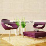 Modern Bedroom Warm Nonwoven Stripe Solid Color Wall Background Decoration Paper thumbnail-2