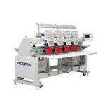 Commercial Leather Clothing Tubular Multi-Head Embroidery Machine / Equipment