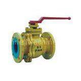 Industrial Lined Ball Valve With Once-Through Floating Structure Q41F-10C-65 thumbnail-1