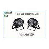 RGBW 4in1 18pcs 10W Indoor Energy-saving LED Par Can Lights for Entertainment / Wedding Lighting thumbnail-1