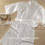 Fancy Texture Wholesale Hotel Satin Silk Bathrobe thumbnail-4