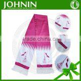 Custom Polyester Printing Promotional 2018 Russian Cup Satin Fan Scarf thumbnail-4