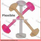 Fashion Acrylic Flat Flesh Colored Tongue Rings Body Piercing Jewelry thumbnail-1
