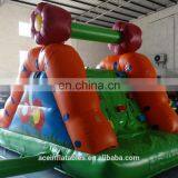 Caterpillar Theme Small Inflatable Slide for Kids thumbnail-2