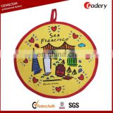2016 Cheap Factory Round Fabric Placemats