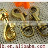 2013 Hot Sale Wholesale Silver/brass/gold Stainless Steel Safety Snap Hook