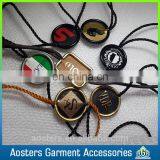 OEM Custom Fashion Metal Seal Tag for Clothing