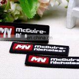 Customized Plastic Rubber Label Patch 3D Logo Rubber Clothing Labels thumbnail-1