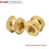 In-saiL Thread Inserts for Plastic,Molded-in,hexagonal,thru-threaded thumbnail-1