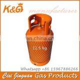 Gas Cylinder 12.5 kg 26.5 L With Brass Valve for Nigeria LPG Cooking thumbnail-1