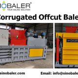 Corrugated Offcut Baler Machine