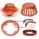 3008 Large Sump Cast Iron Roof Drain With 8 Inch No-Hub or Push On Outlet for Roof Drainage thumbnail-4