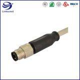 M8 Screw Type Unshielded Waterproof Connector and Wire for Automotive Wire Harness