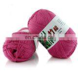 Free Samples Natural Fiber Knitting Yarn Healthy Dyed Bamboo Cotton Yarn for Knitting Machine and Handknitting thumbnail-2