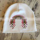 Baby Bodysuit Embroidery Sleepsuit Cap 2pcs Set Onesie Infant Baby Outfit Clothes thumbnail-3