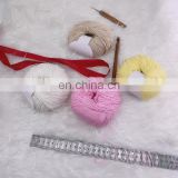 wholesale factory price hand knitting 100 organic baby mercerized combed yarn buyers crochet 100% cotton yarn