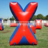 2019 Popular Gun Shooting Game Archery Laser Tag Sports Mini Win Bunker PVC Inflatable Paintball Bunkers thumbnail-3