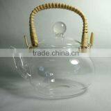 Clear Glass Teapot/coffee Pot With Filter and Handle, 600ml