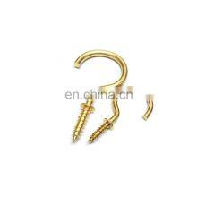 Brass Screw Hook Metal Eye Hook Screw Small Eye Bolts